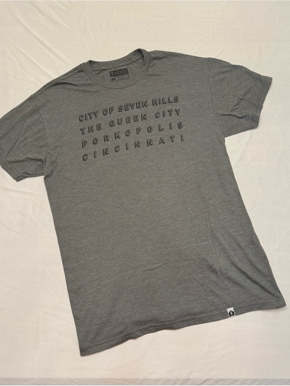 Cincinnati Rally Graphic Tee - Gray